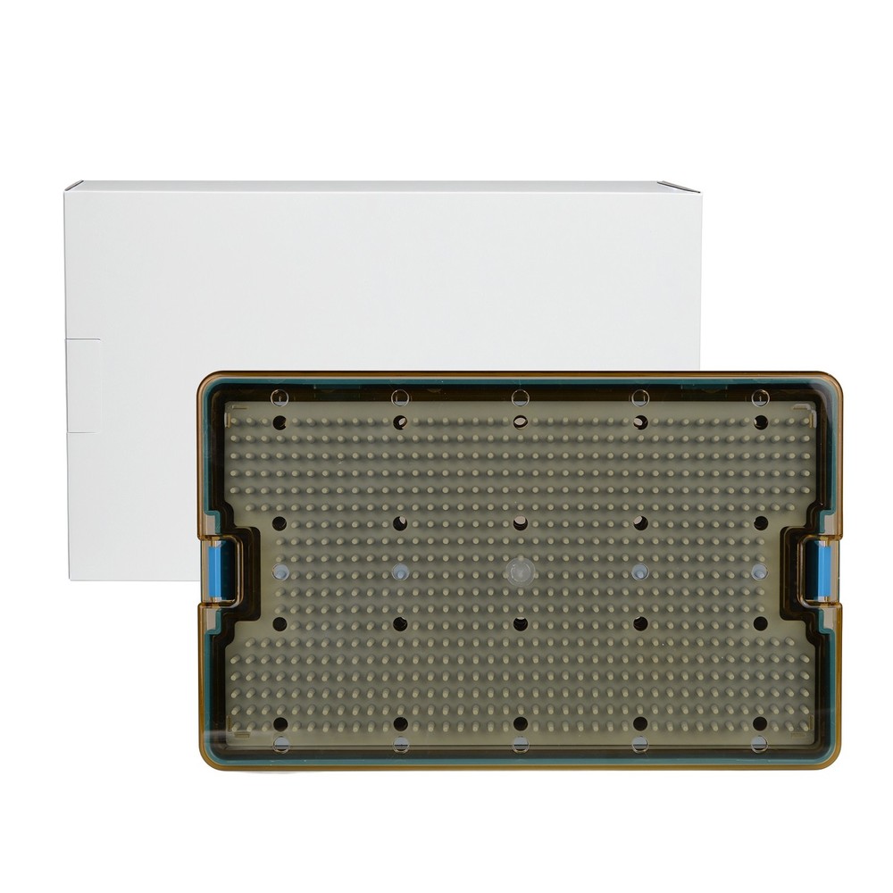 Double Layer Autoclavable Instruments Sterilization Tray Case Disinfection Box