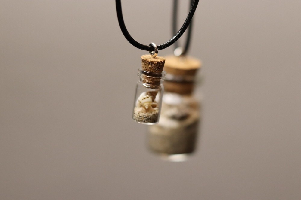 Bottled Beach Necklace: Pick Size