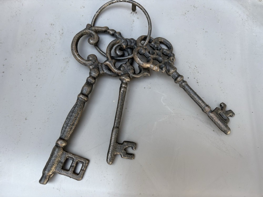 Skelton Iron Key Ring Set