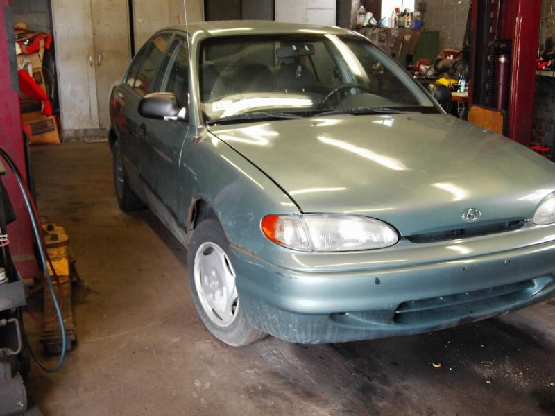 97 HYUNDAI ACCENT ENGINE ECM ELECTRONIC CONTROL MODULE