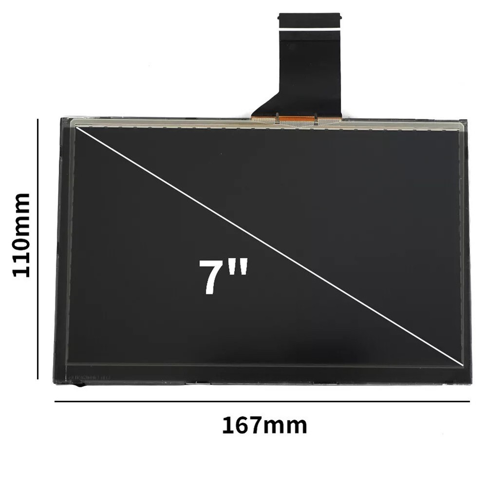 For Jeep For Compass Touch Screen LCD Display Replacement Part 7 Inches