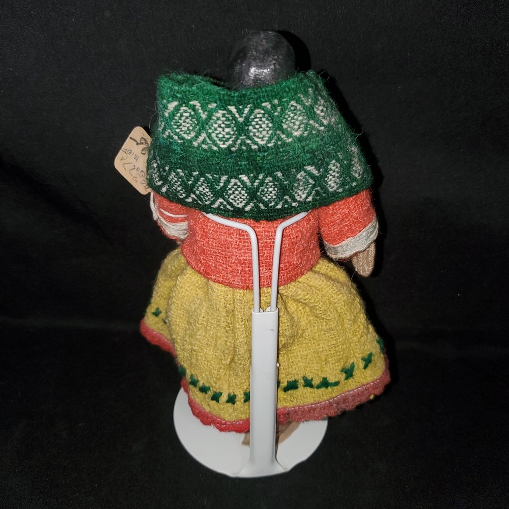 Vintage Handcrafted Peruvian Doll Folk Art