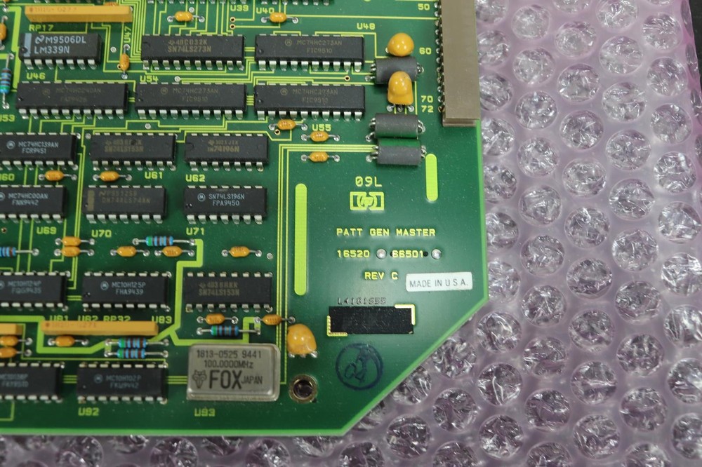 HP 16520A 12 Channel 50 MBits/s Pattern Generator Module