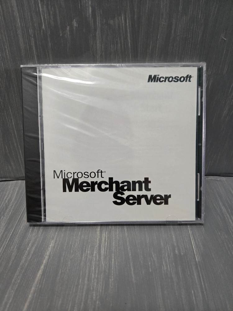 Microsoft Merchant Server _ New & Sealed