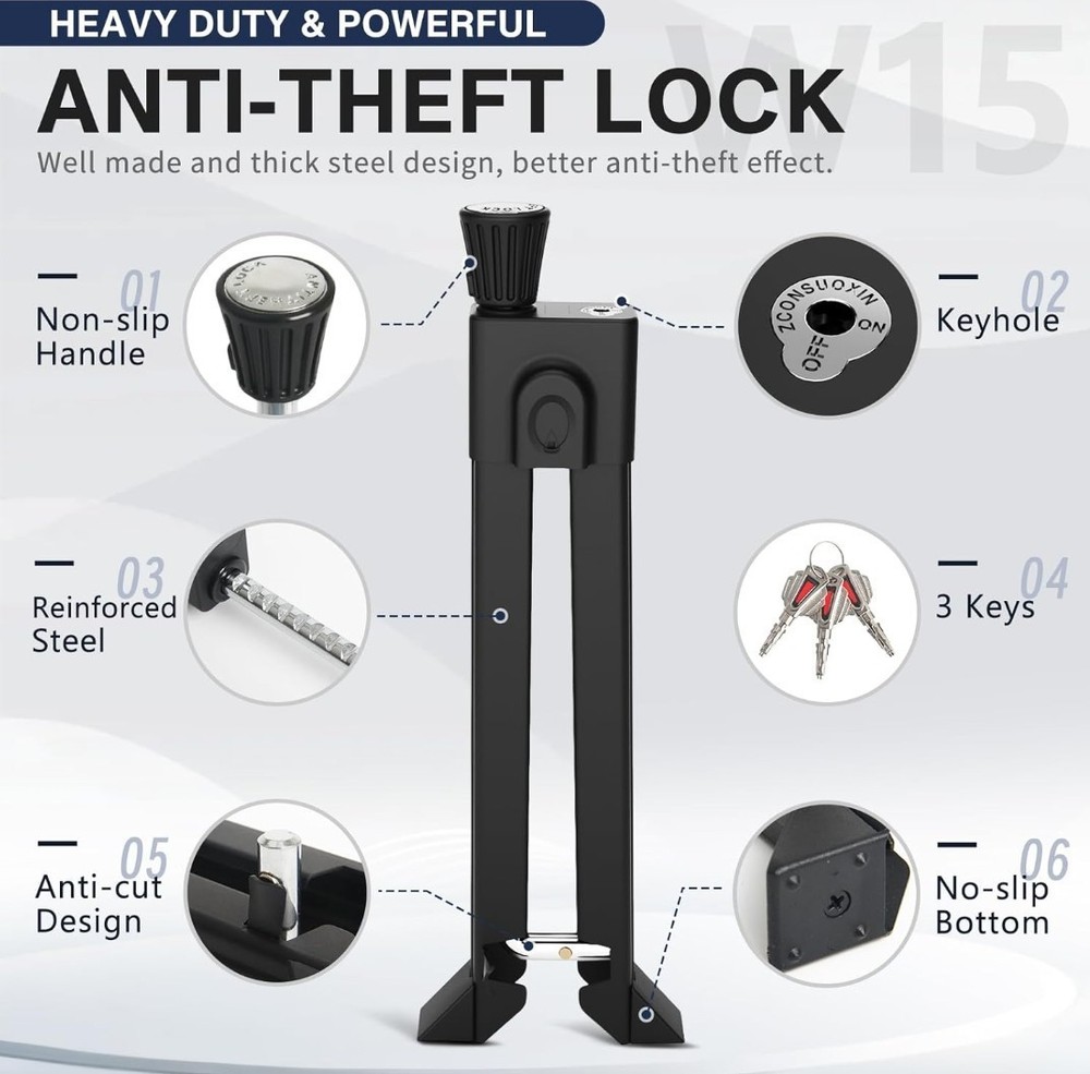 Multi-Function Car Safety lock