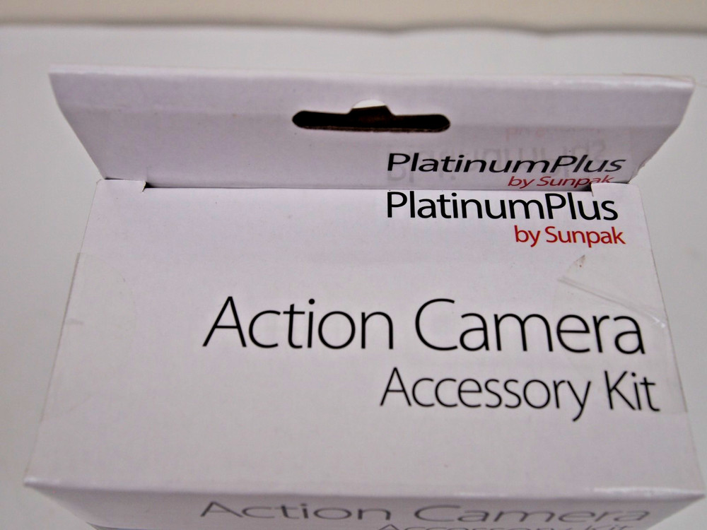 NEW PlatinumPlus by Sunpak Action Camera Accessory Kit