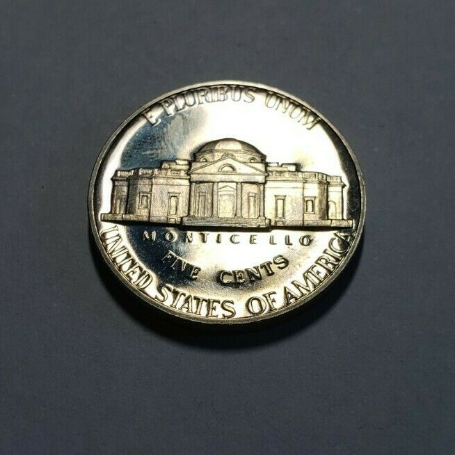 1973 S Jefferson Nickel Proof, Full Steps