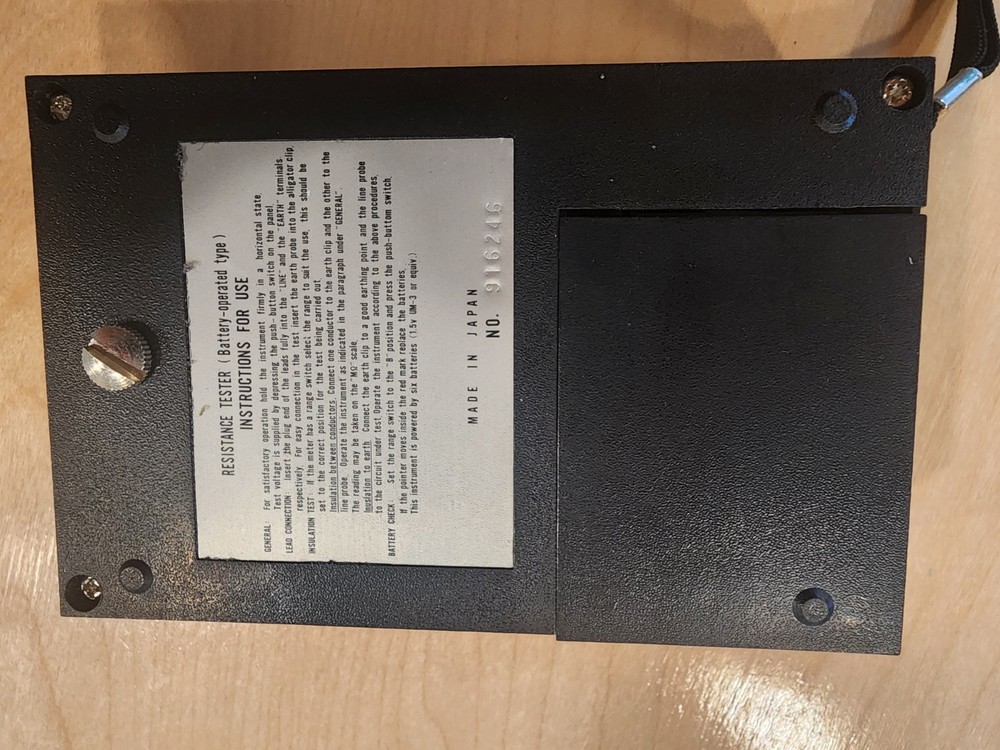 DESCO A50002 SURFACE RESISTANCE TESTER M5456