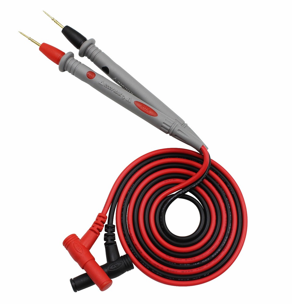 1 Pair SMD Multimeter Meter Test Leads Cable Probe Copper Sharp Needle For DMMS