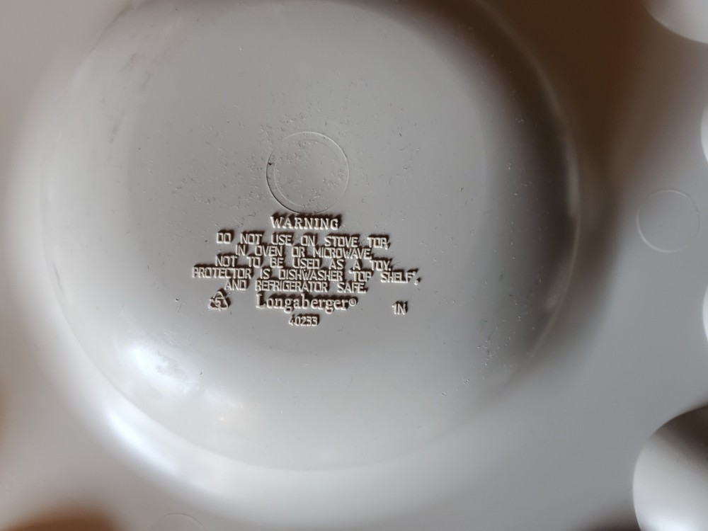 Longaberger 40233 Serve Around 16-Egg Tray Insert Deviled Egg Basket Insert