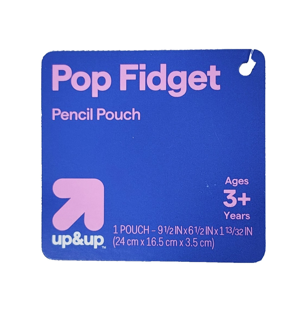 Pop Fidget Bubble Pop Pencil Pouch Butterfly (NEW)