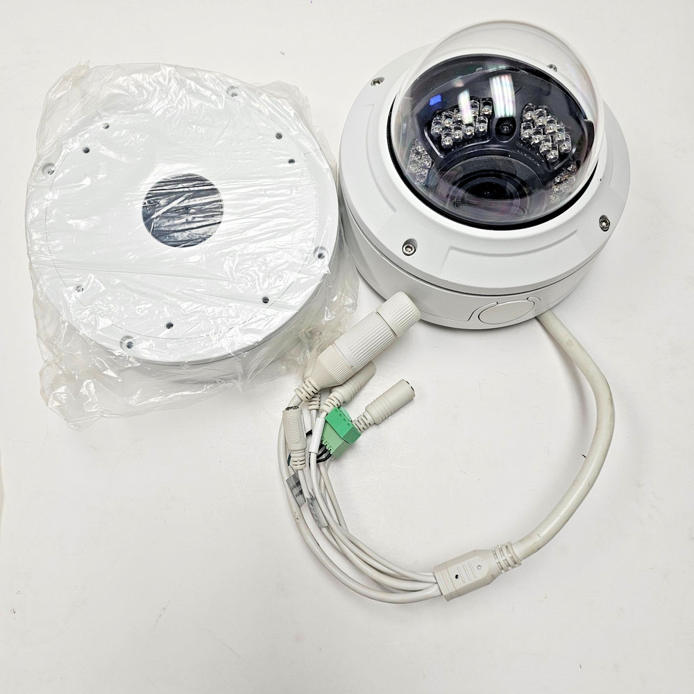 Speco Technologies O8D6M 4K H.265 Dome IP Camera W/Junction Box USED