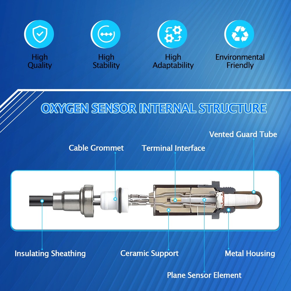 OE Downstream Oxygen O2 Sensor For 2014 2015 2016 2017 2018 Chevy Silverado 1500