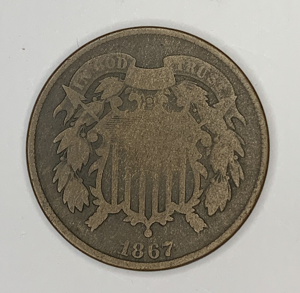 1867 Two Cent Piece