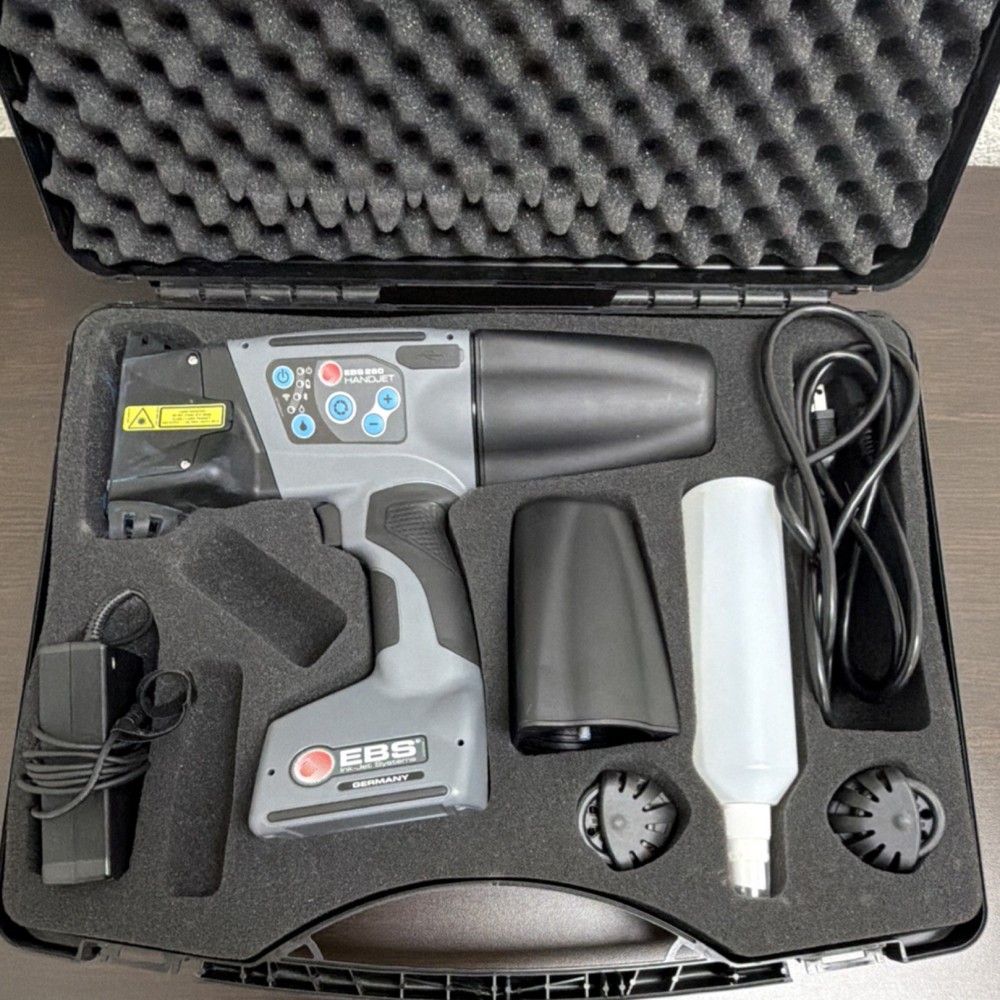 EBS EBS-260 Mobile Industrial Inkjet Printer with Case & Accessories