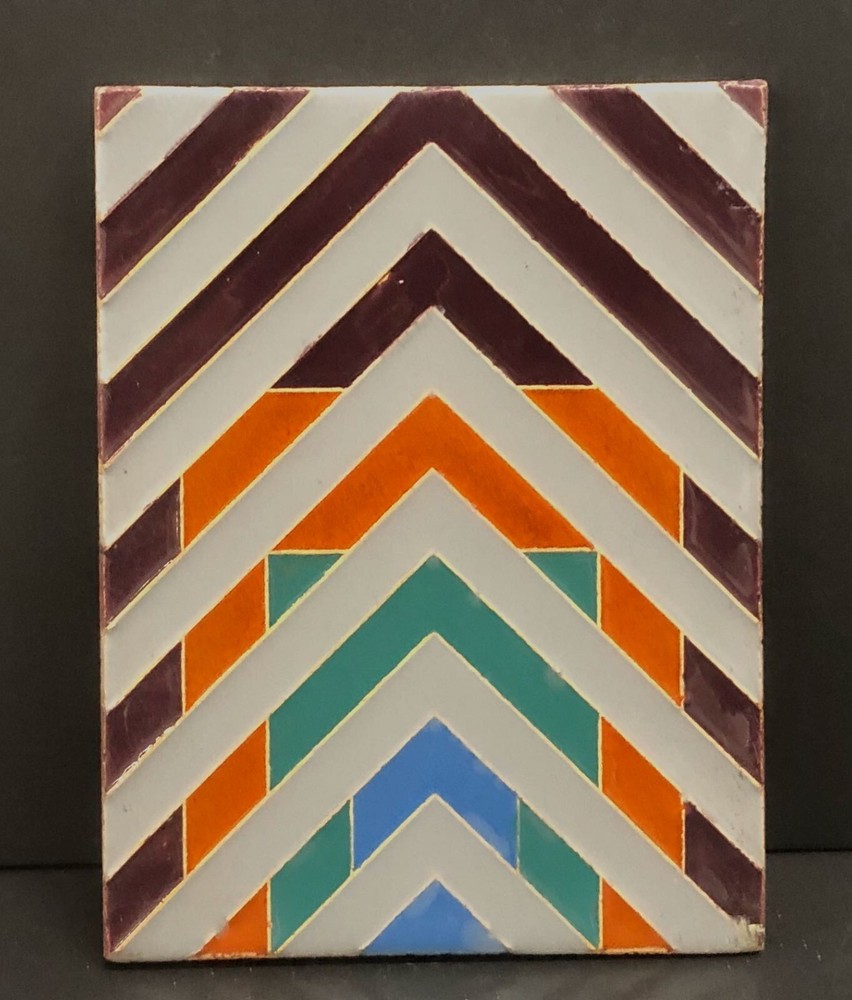 Art Deco Vintage Geometric Tile