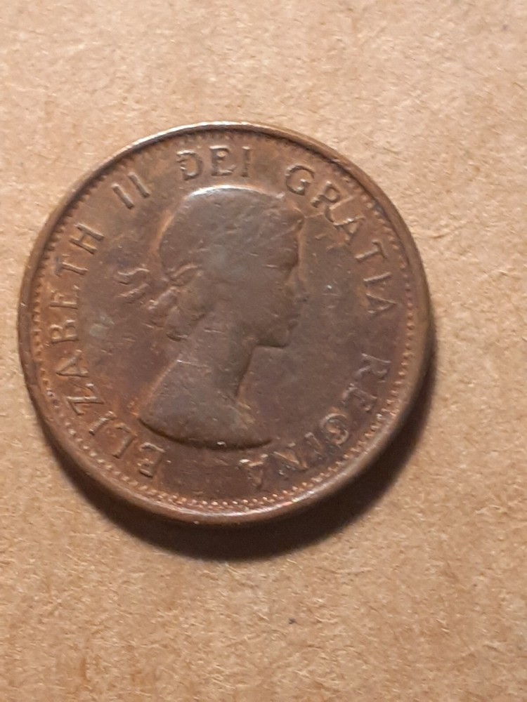 1962 ONE CENT CANADA