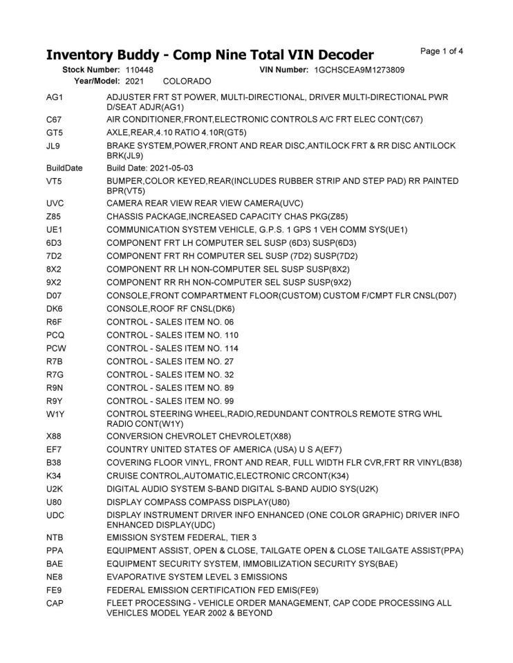 18 19 20 21 Colorado Active Air Shutter