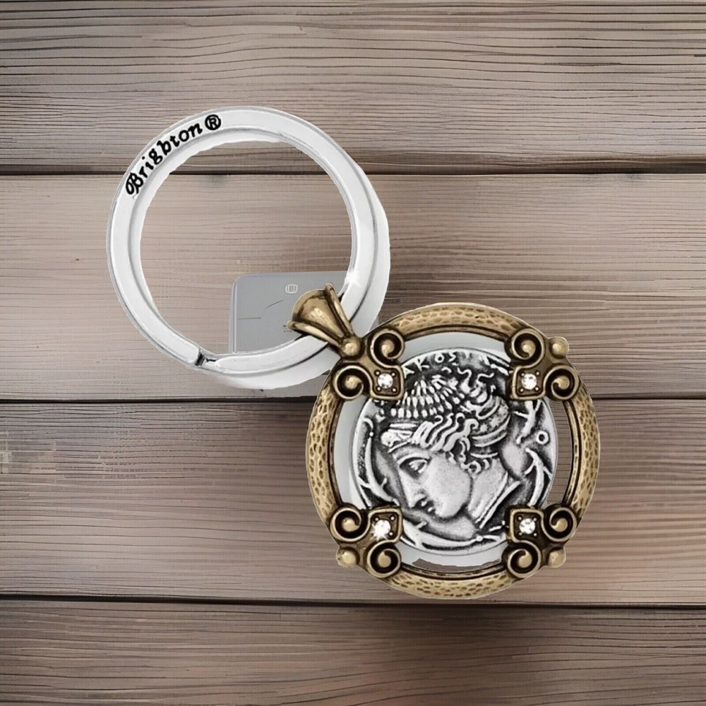Brighton DEVOTION CRETE Reversible Key Fob NWT E15630