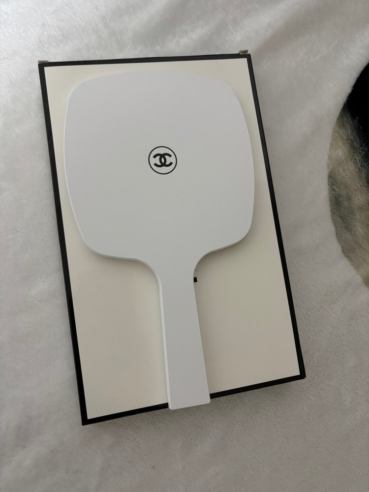 Chanel CC - Handheld Mirror White - New in Box