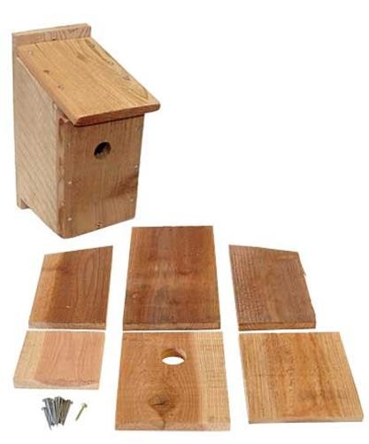 Bluebird House Kit, Cedar, DIY