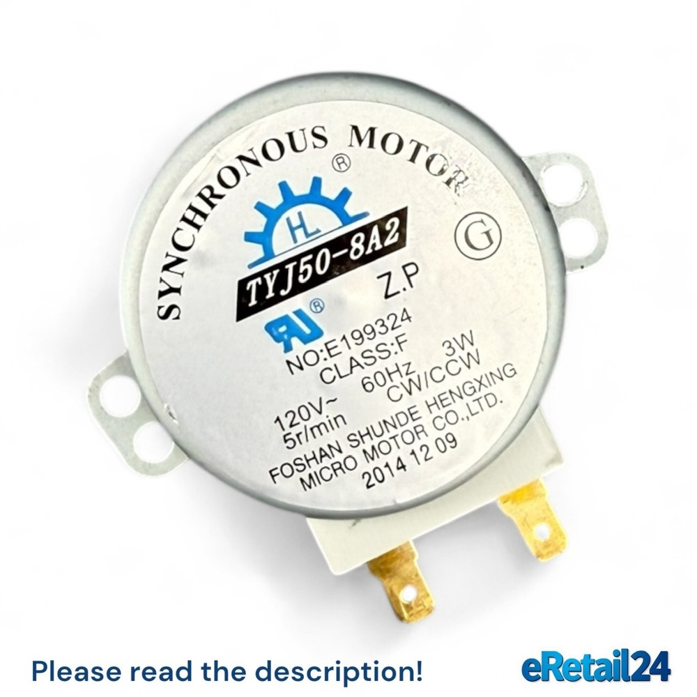 𝙉𝙚𝙬 OEM Microwave Turntable Motor 00617213