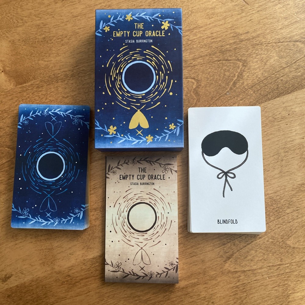 New :  The Empty Cup Oracle by Stasia Burlington