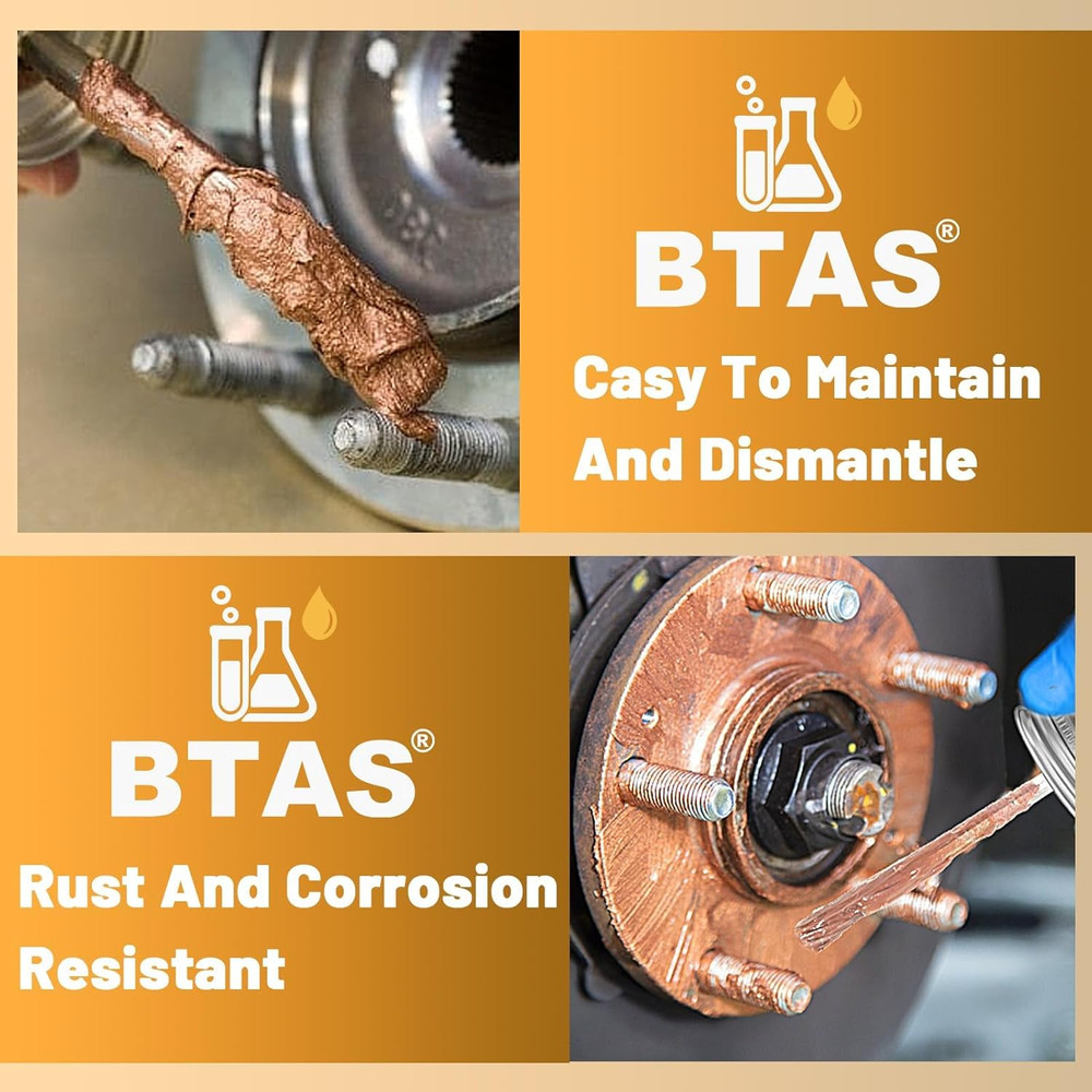 Copper anti Seize Grease Lubricant High Temp Never Antiseize Compound for Spark