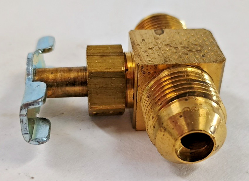 Parker 3/8 Flare Needle Valve Brass