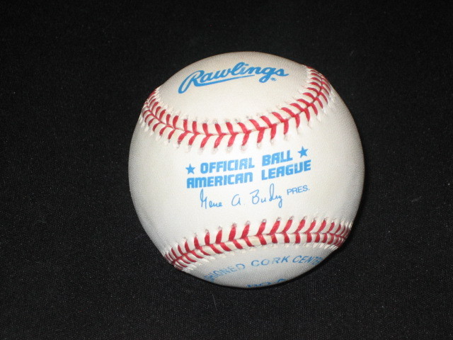 DARNELL MCDONALD YANKEES HAND SIGNED AUTOGRAPHED AUTHENTIC OAL BASEBALL NICE!