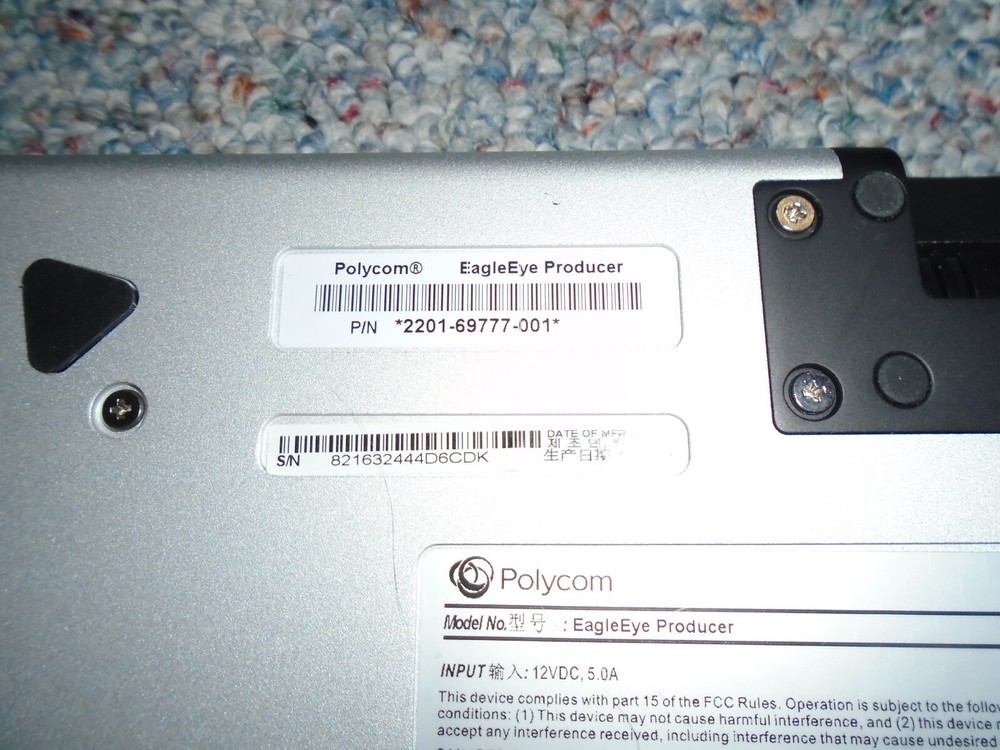 Polycom EagleEye Producer Camera 2201-69777-001