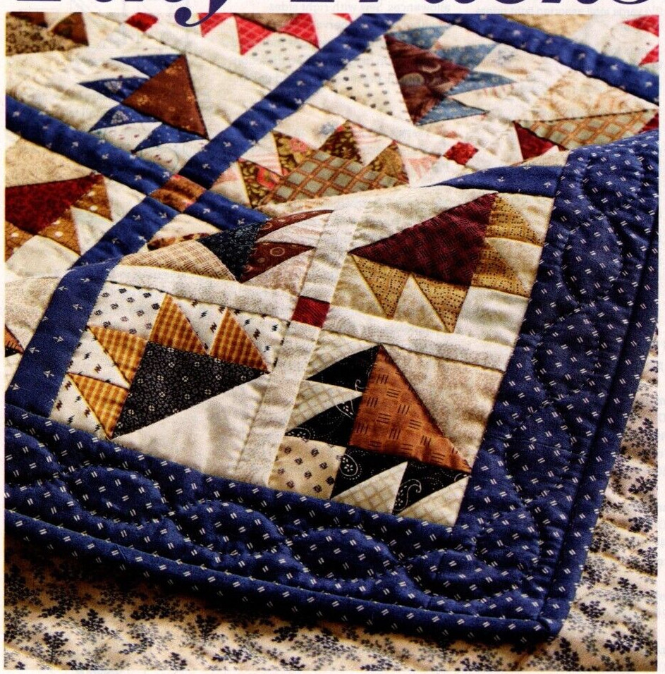 Tiny Tracks Quilt Pattern Pieced DZ