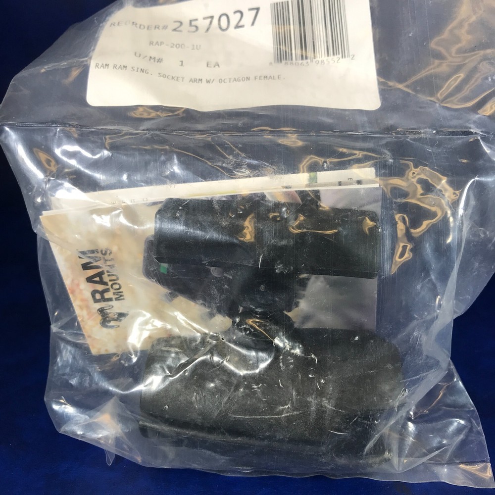 RAP-200-1U Single Socket Arm with Female Octagon Socket Sealed Original Package