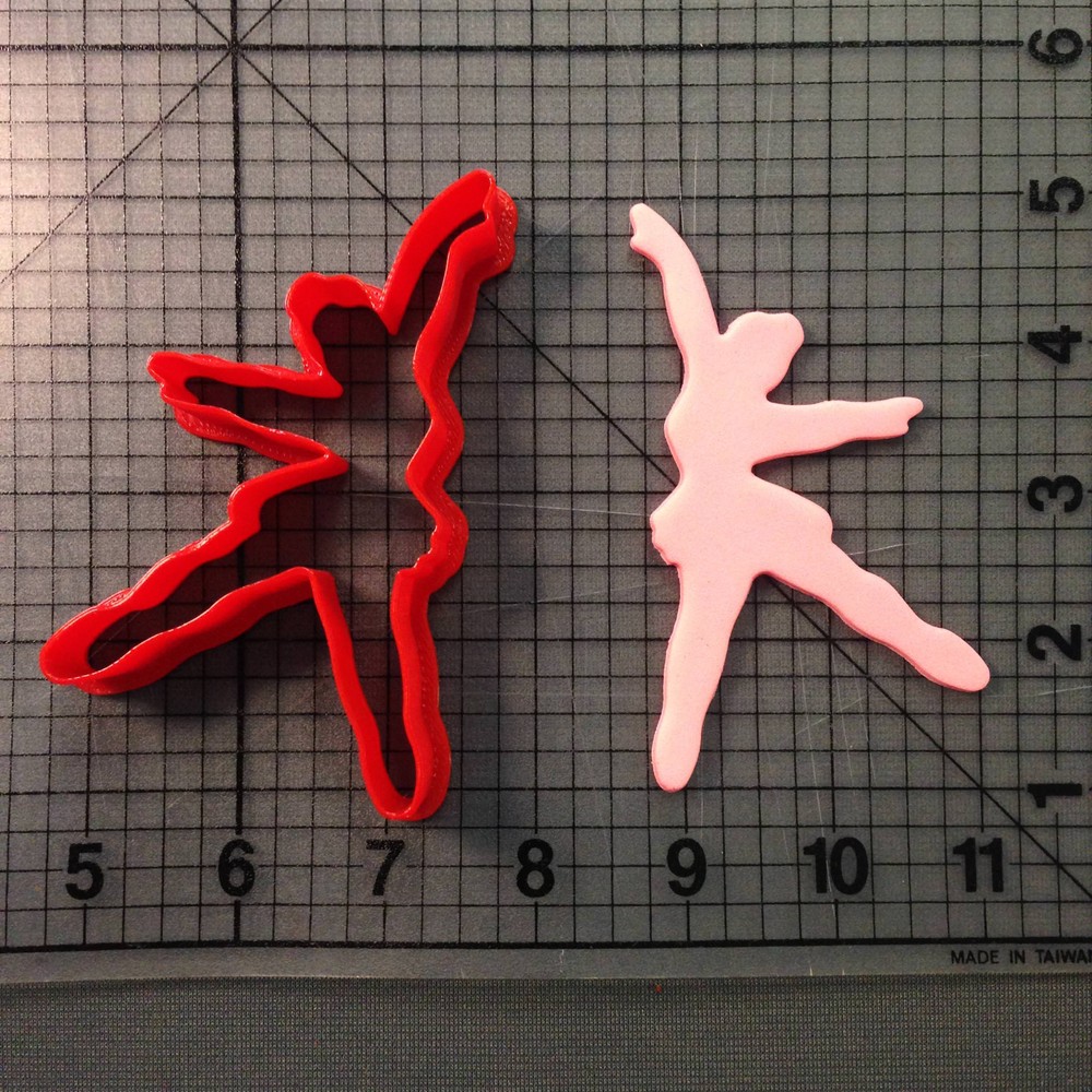 Ballerina 101 Cookie Cutter