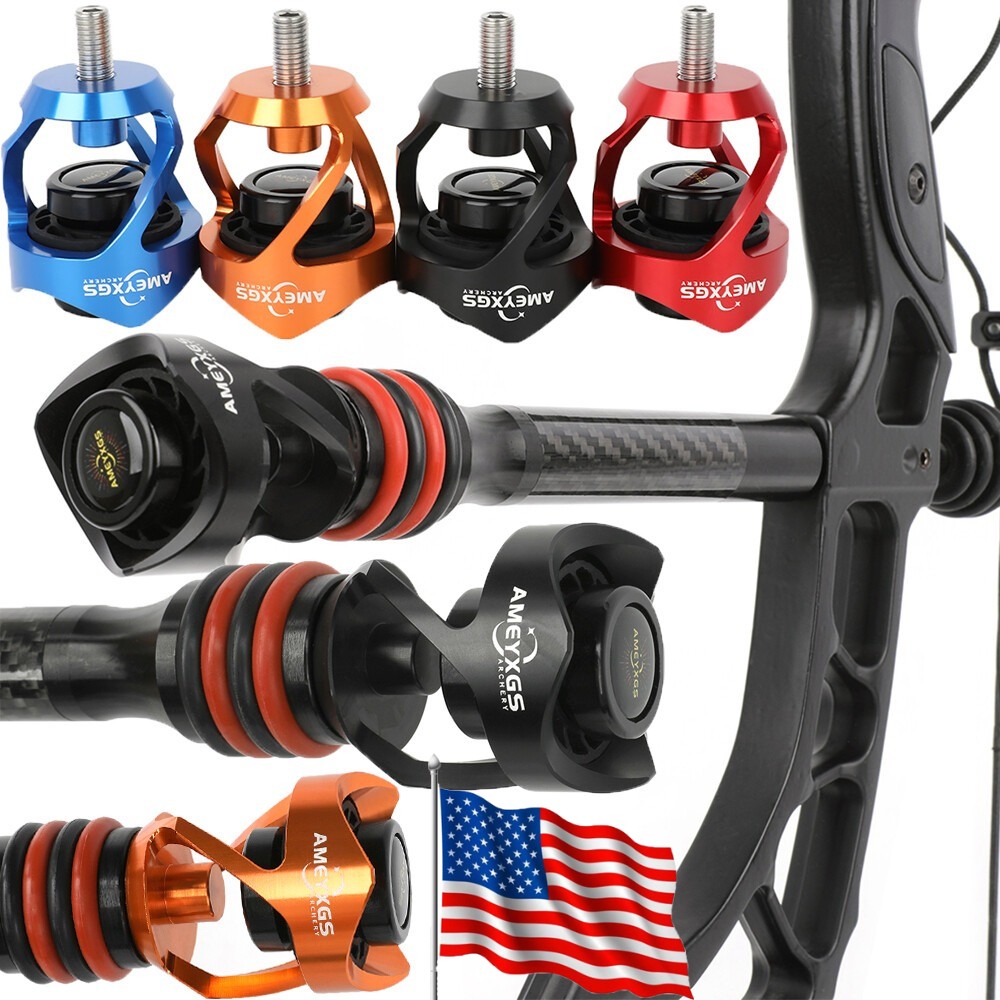 Compound Bow Stabilizer Ball Damper Silencer Archery Bow Shock Absorber Hunting