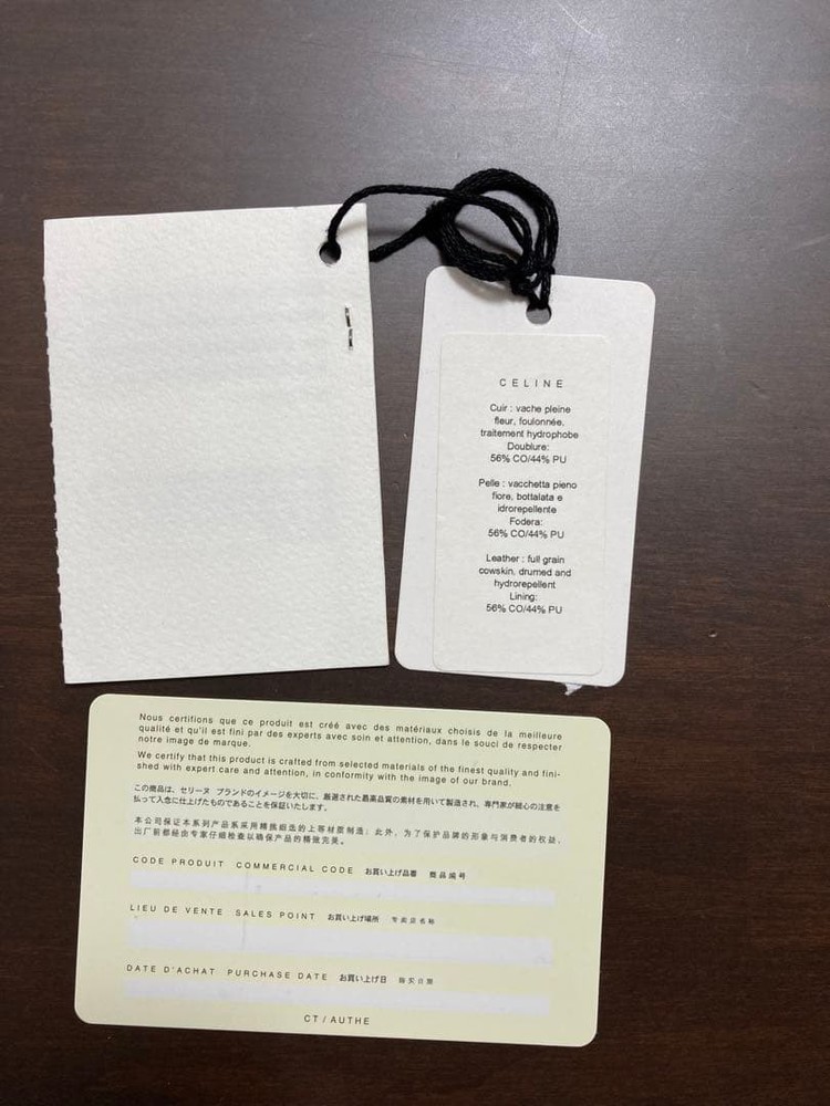 Celine Long Wallet From Japan