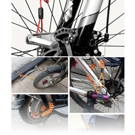 Cable Reminder Brake Disc Red