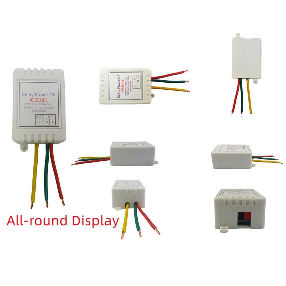 2pcs 1-480min timer adjustable isolation delay control voltage Y8M8
