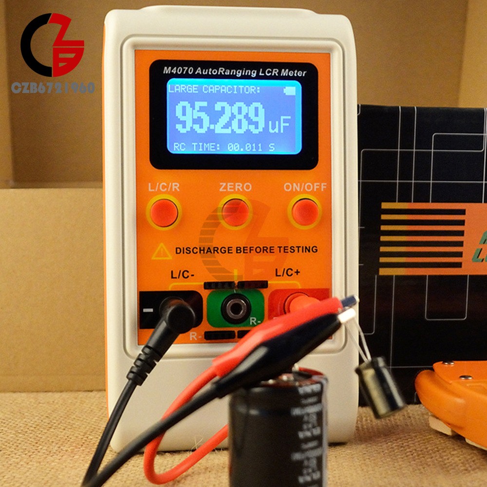 M4070 Handheld Auto Ranging LCR Meter Capacitance Inductance Resistance Tester
