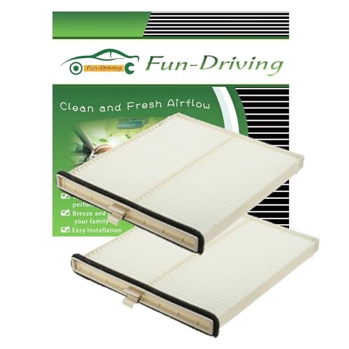 2 Pack White FD811 Cabin air filter for Mazda 3,6,CX-5, Replacement for