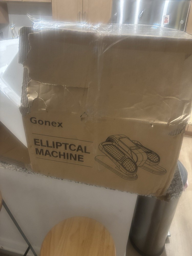 Gonex Electric Elliptical Machine with Remote Control & Accessories