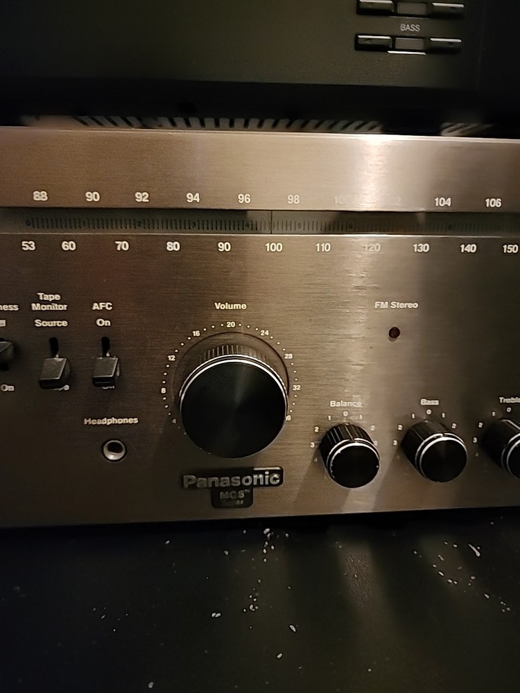 Panasonic MCS Series Matched Component System Belt Drive Turntable 683-2000