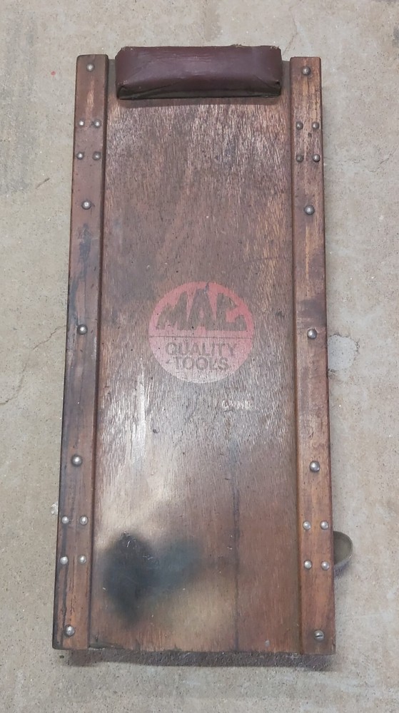 Vtg Mac Tools Wooden Creeper Dolly