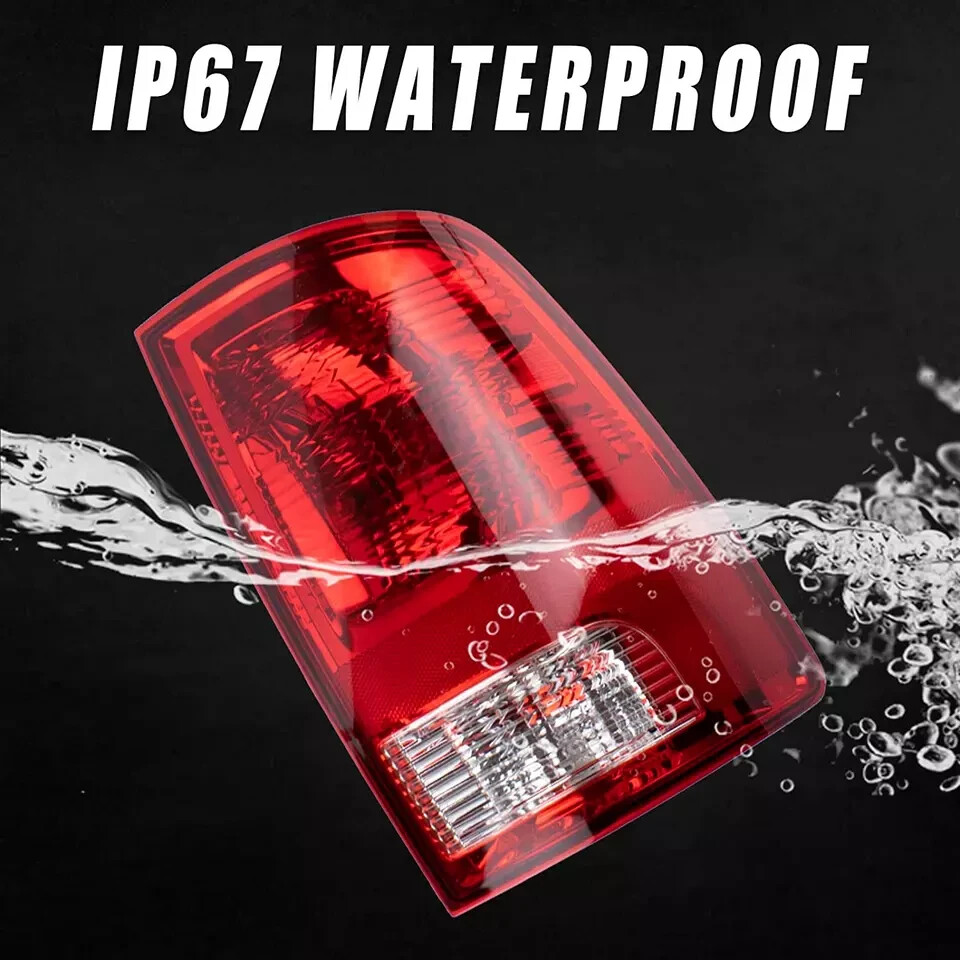 Left Side Tail Light Compatible with 2009-2018 Dodge Ram 1500 2500 3500 - Bulb I