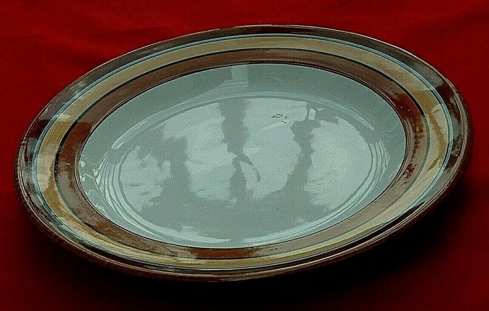 Deruta Ceramic Francescano Large Round Platter 15in