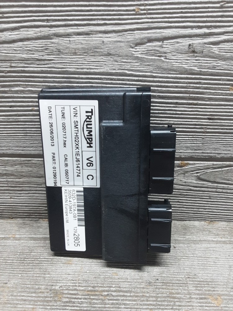 2015 Triumph Trophy SE ECU Computer Controller Unit Black Box 1290194