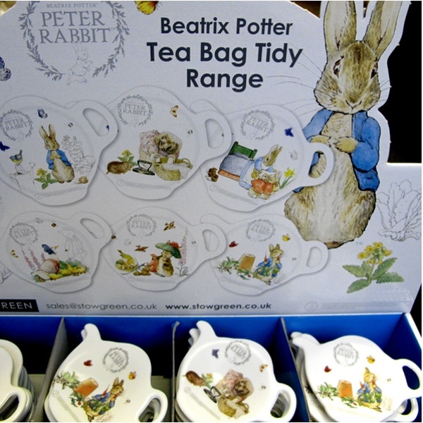 Beatrix Potter Peter Rabbit Tea Bag Tidy