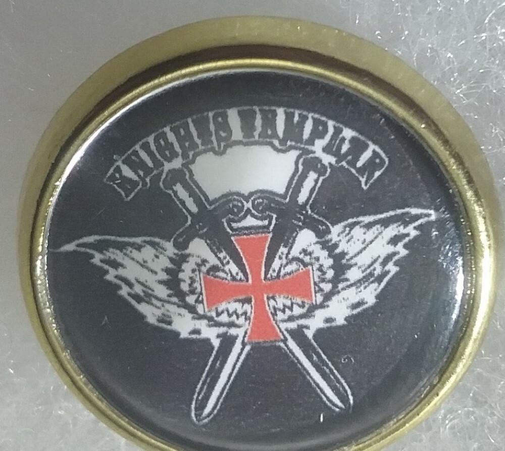 Knights Templar Christian Warrior Lapel Pin