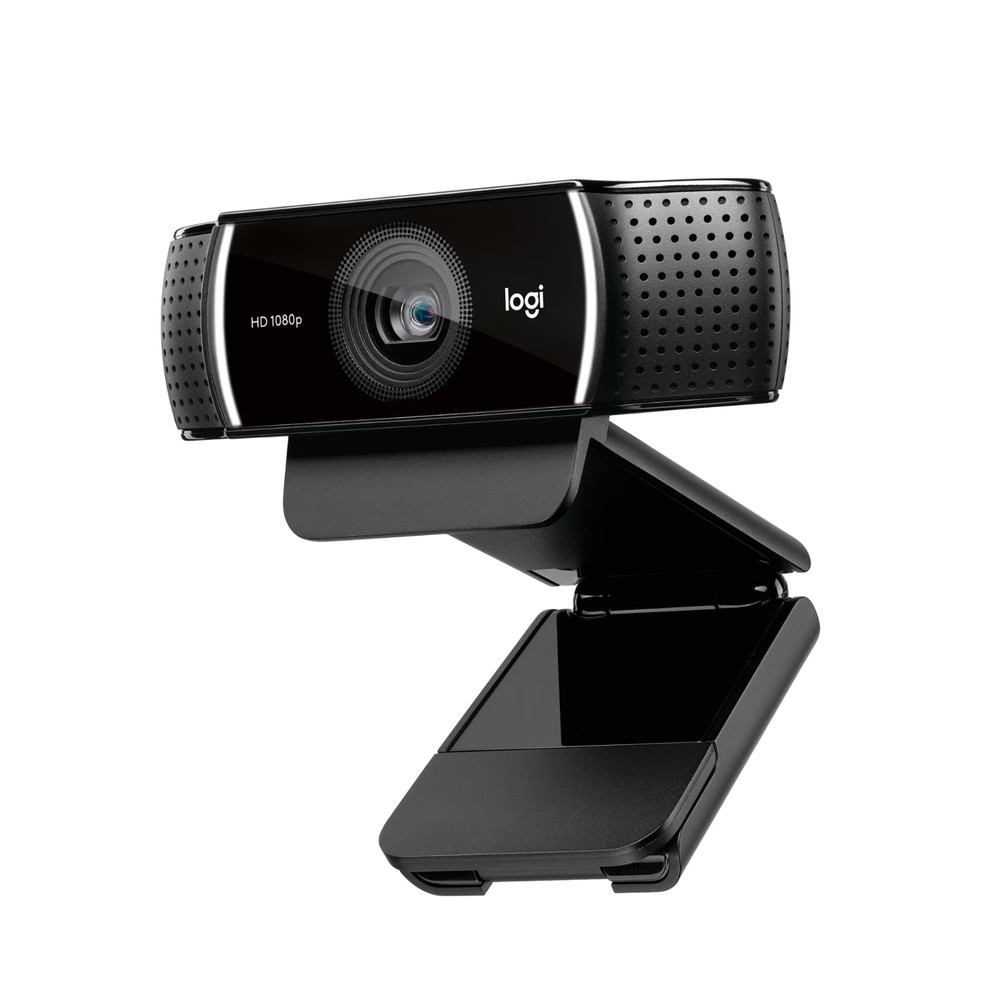 Logitech Pro Stream WebCam, 30 fps at 1080p, Autofocus, Omni-directional micro
