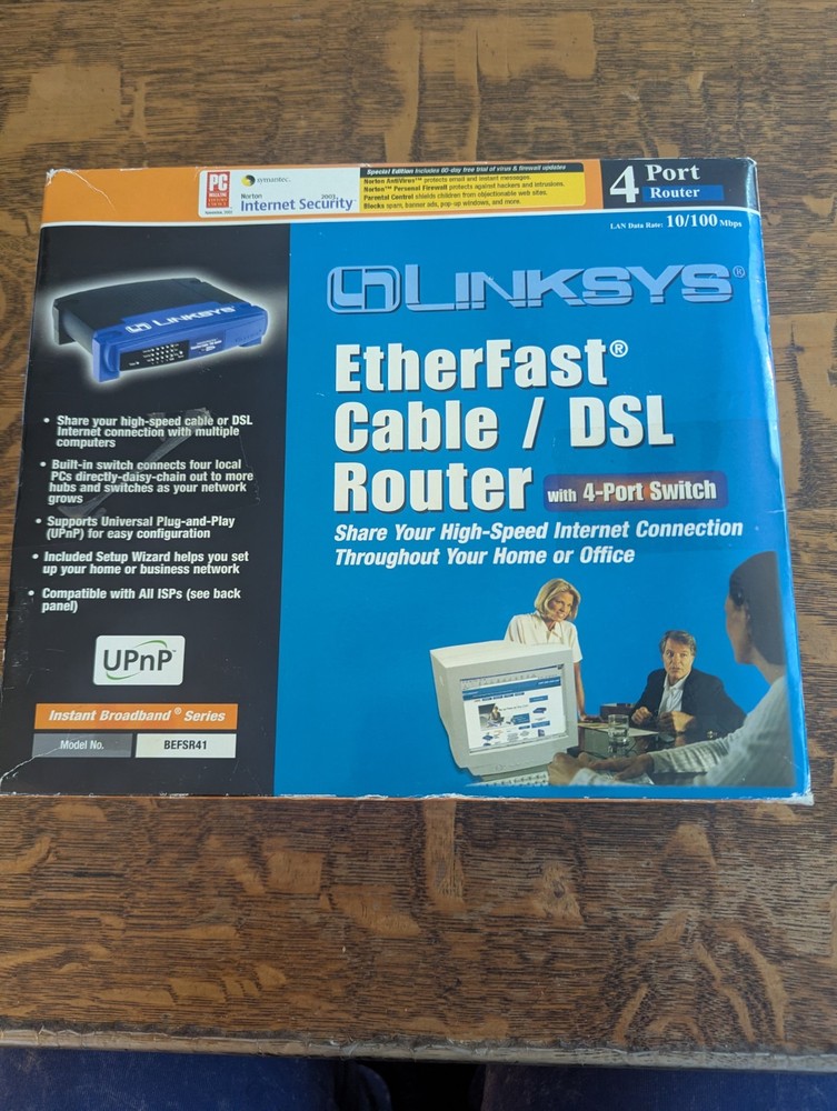 Linksys Etherfast Cable DSL Router